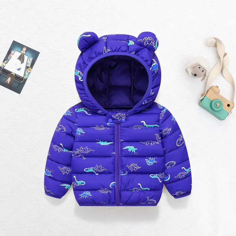 Korean Style Cartoon Hooded Puffer Jacket for Kids 2025 — feature 28