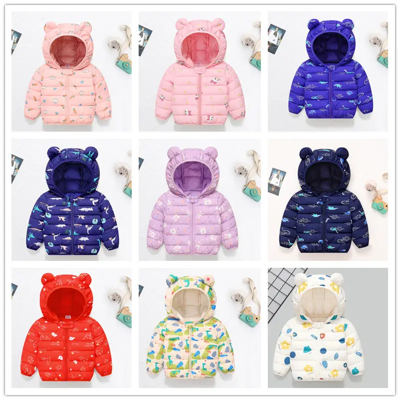 Korean Style Cartoon Hooded Puffer Jacket for Kids 2025 — feature 3