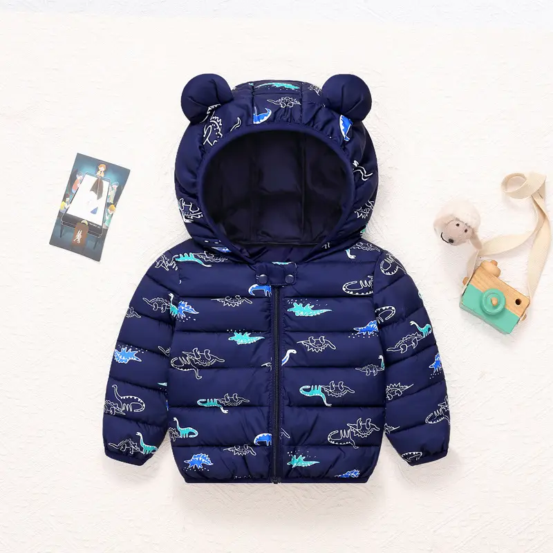 Korean Style Cartoon Hooded Puffer Jacket for Kids 2025 — feature 31