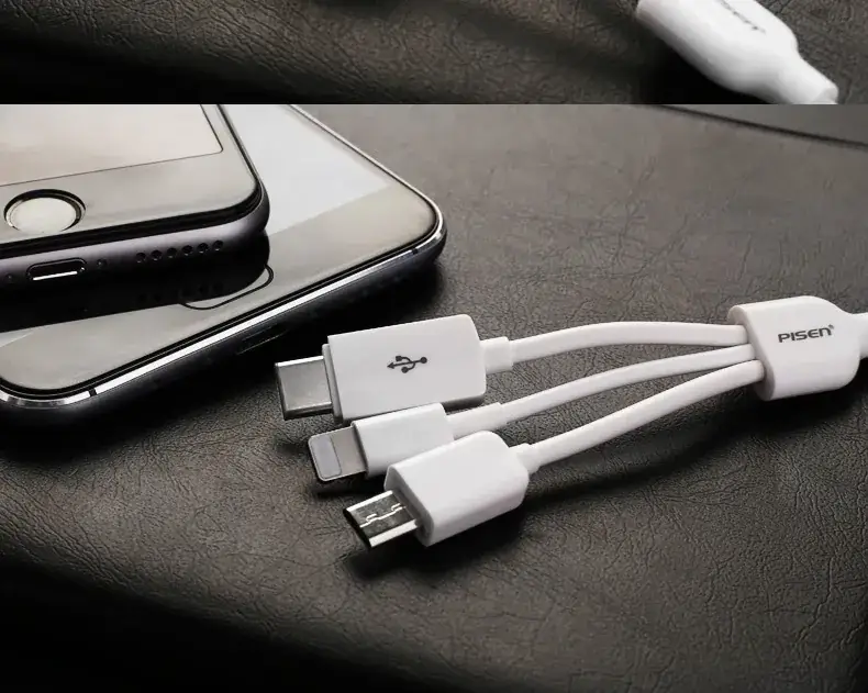 3-in-1 Fast Charging Cable 6A Android Apple Type-C — feature 63