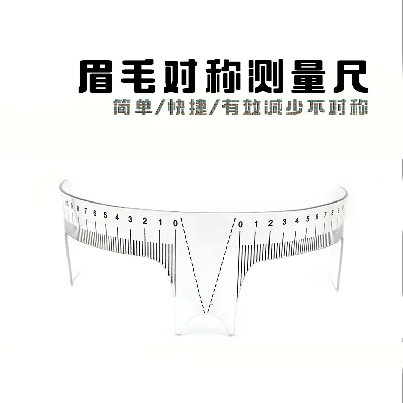 Korean Eyebrow Ruler Set 4 Colors - Image 5