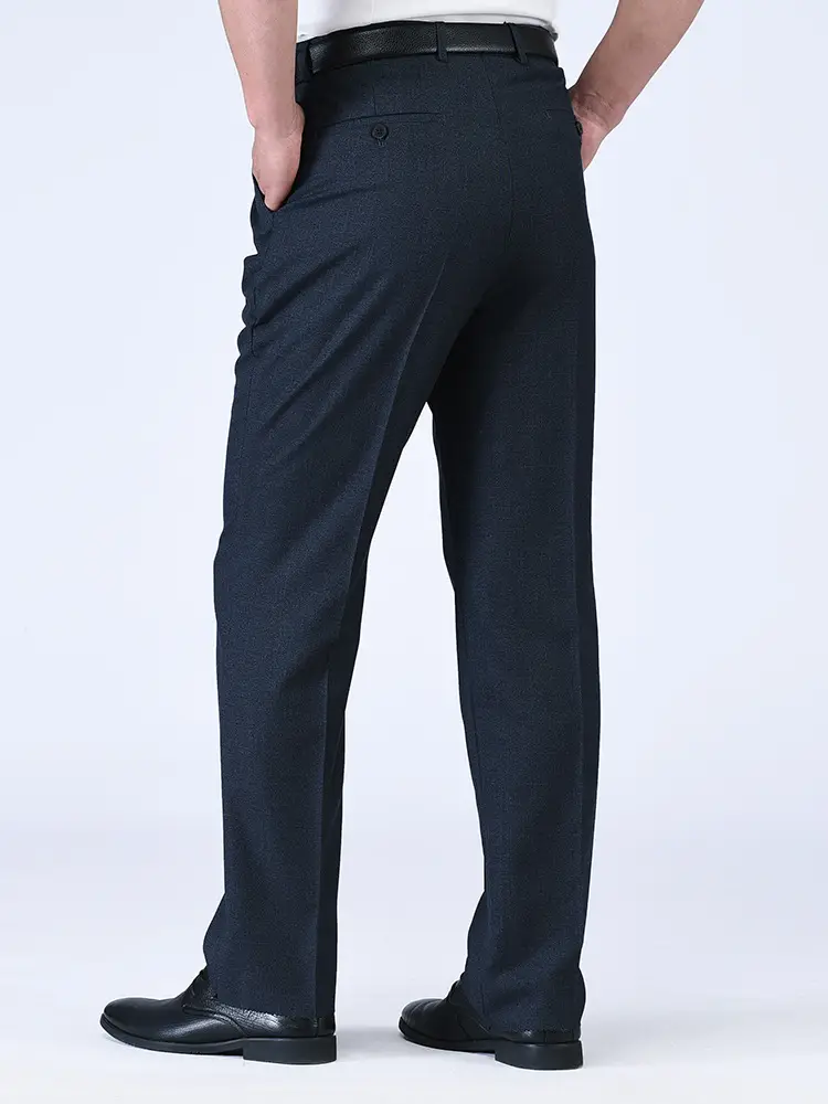 Men's Deep Crotch Thin Pants Blue High Waist - Image 23