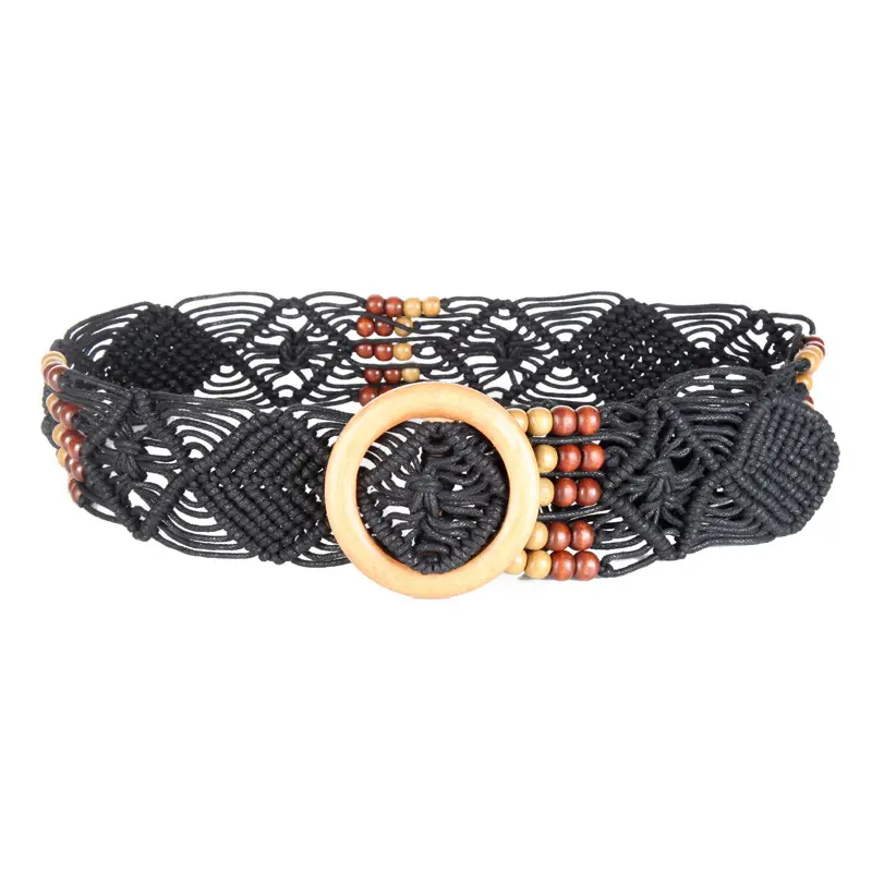 Vintage Korean Style Wide Belt for Women