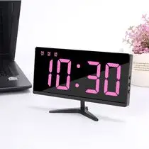 Ultra-Thin Foldable Desktop Clock with Travel Alarm & Date Display — feature 24