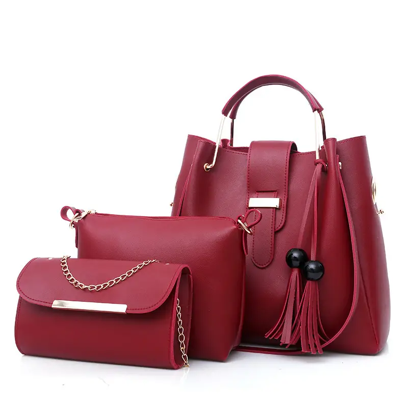 White 2-Piece Handbag Set for Women 2023 - Image 16