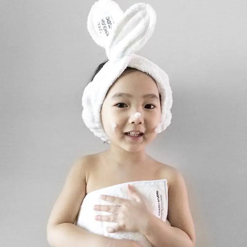 Rabbit Ears Hair Band for Women Wash Face Headband Makeup Mask Yoga Hair Band - Image 11