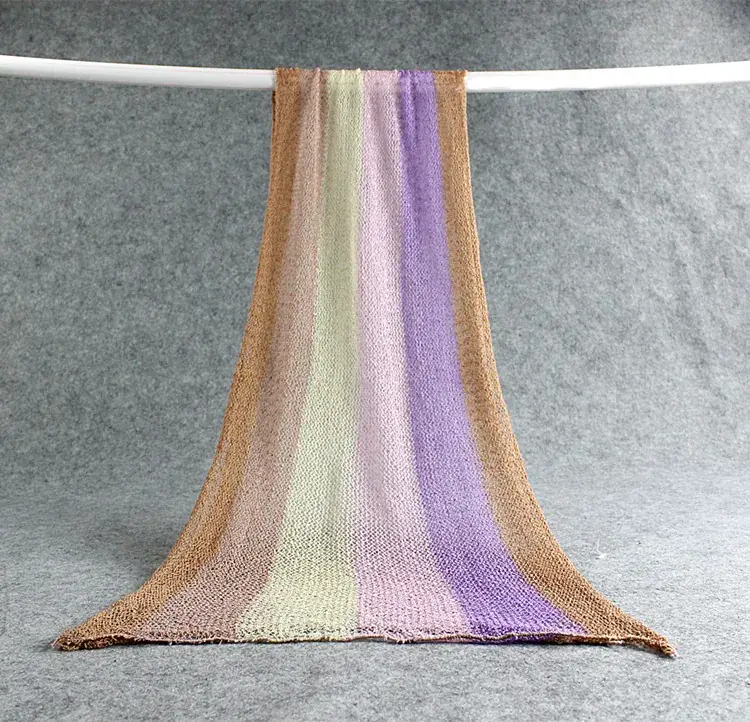 Rainbow Elastic Wrap for Newborn Photo Props — feature 6