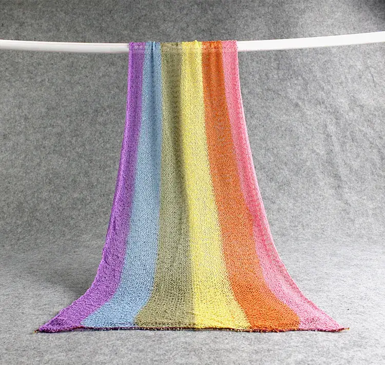 Rainbow Elastic Wrap for Newborn Photo Props — feature 7