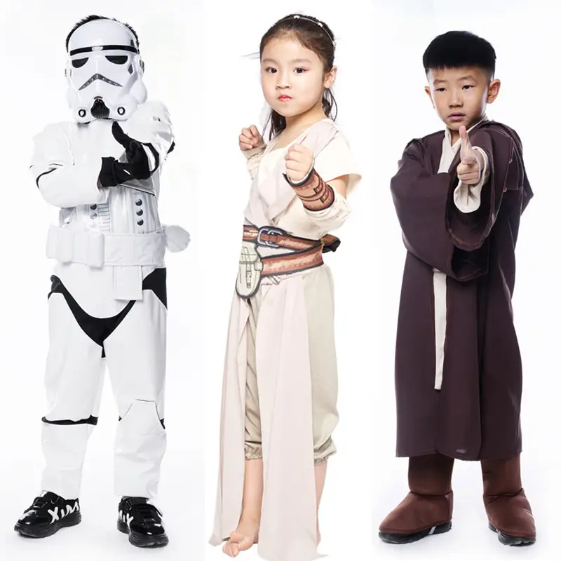 Star Wars Star Battle Suit Kids Halloween Cosplay Costume - Image 3