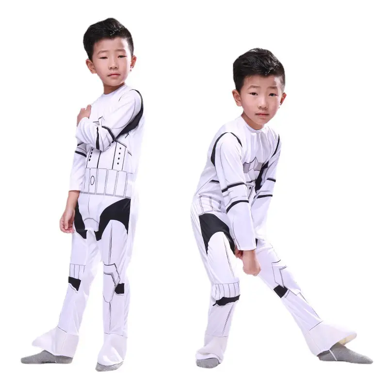 Star Wars Star Battle Suit Kids Halloween Cosplay Costume - Image 6