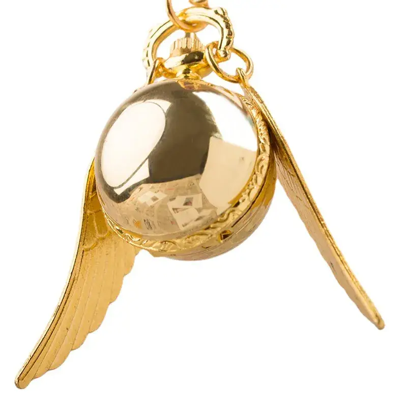 Golden Wings Pocket Watch Necklace for Men - Image 13
