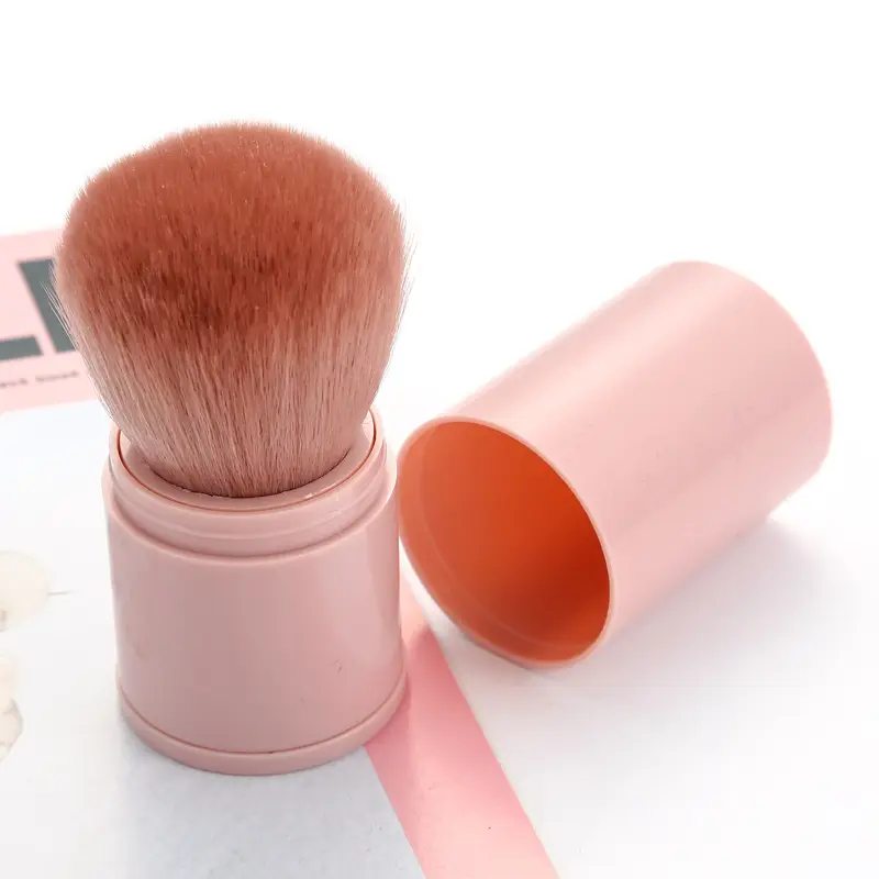 Pink Telescopic Blush Brush for Makeup Beauty Tools — feature 13