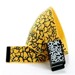 Black Graphic Canvas Belt for Men Women Wholesale — feature 7
