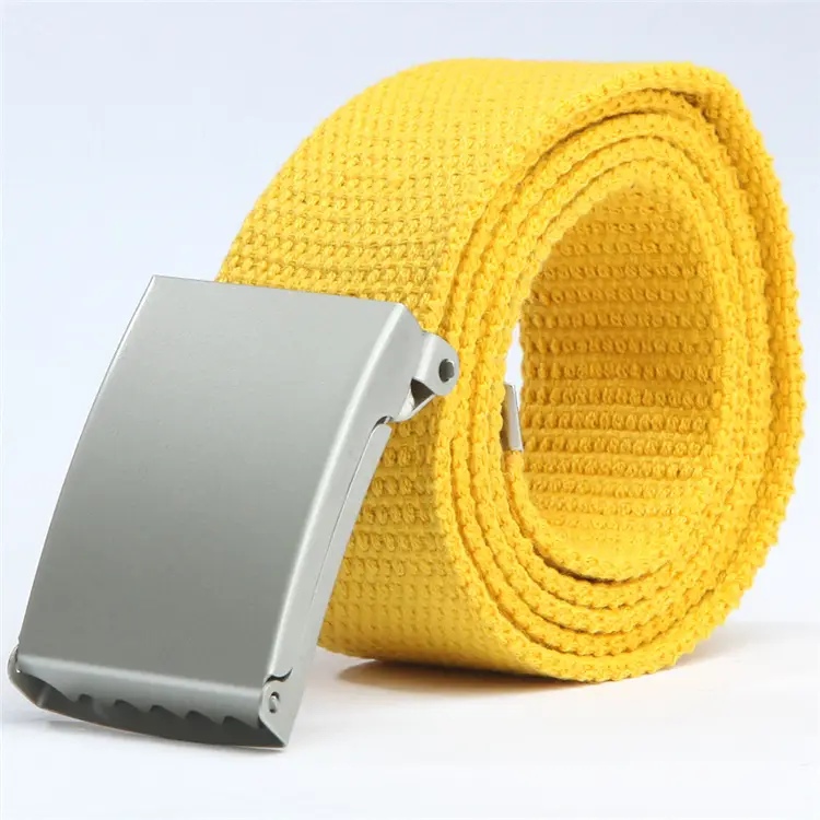 18 Color Candy Belt for Men Women Canvas Belt Wholesale - Image 2