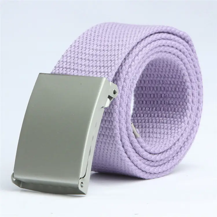 18 Color Candy Belt for Men Women Canvas Belt Wholesale - Image 4