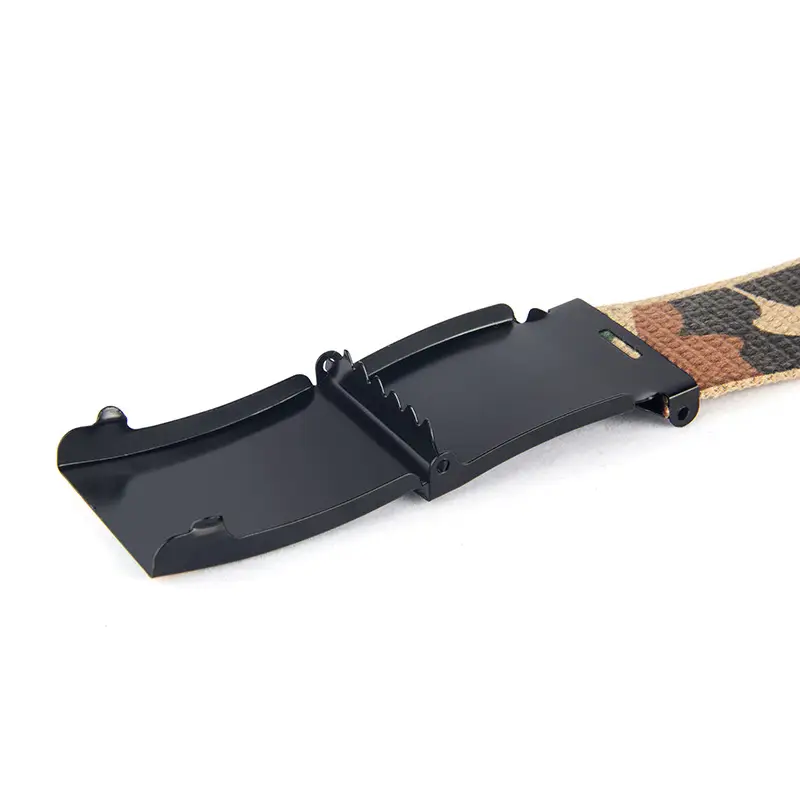 Camouflage Canvas Belt for Men Women Casual Street Dance Pants - Image 4