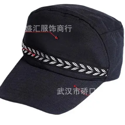 Black Security Training Cap for Men - Image 3