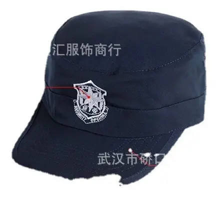 Black Security Training Cap for Men - Image 4