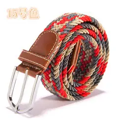 39 Color Woven Elastic Belt for Men Women - Image 12