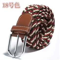 39 Color Woven Elastic Belt for Men Women - Image 15