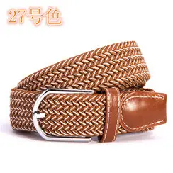 39 Color Woven Elastic Belt for Men Women - Image 19