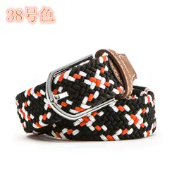 39 Color Woven Elastic Belt for Men Women - Image 24