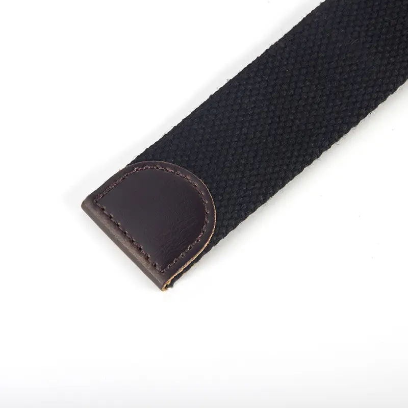 NOS Series Canvas Belt for Men, Silver & Gray, In Stock, Wholesale
