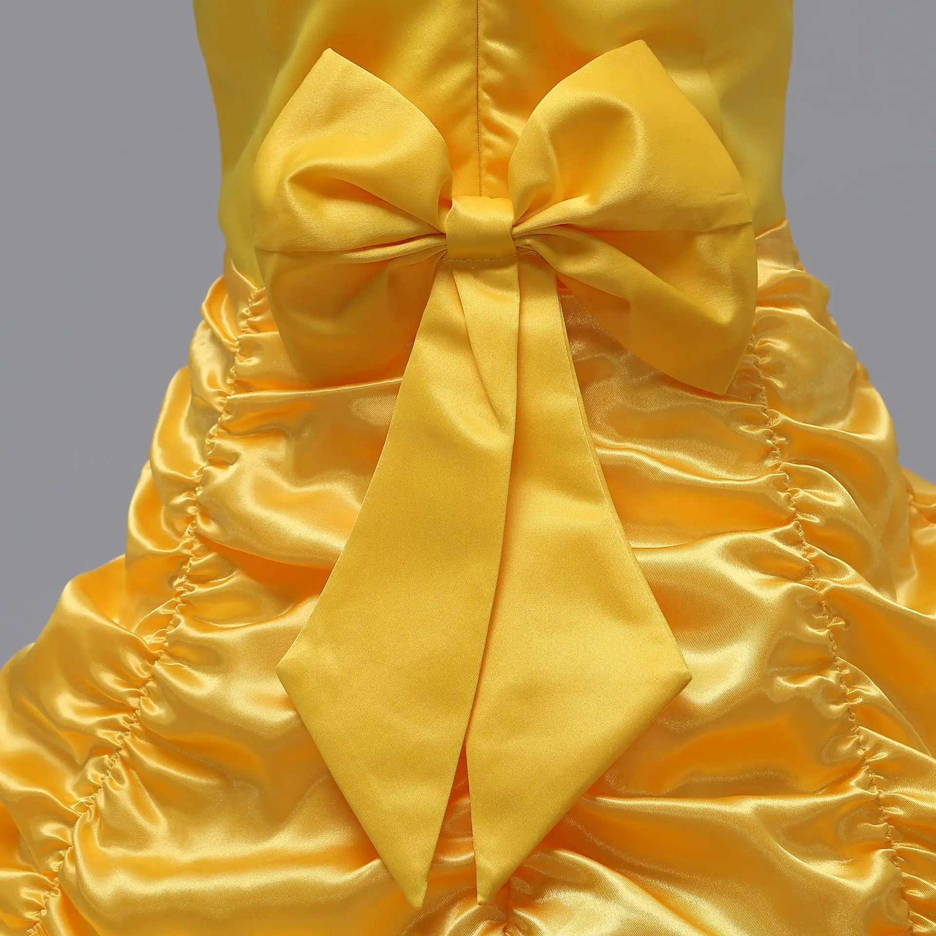 Golden Bell Princess Dress for Girls Halloween Costume - Image 6