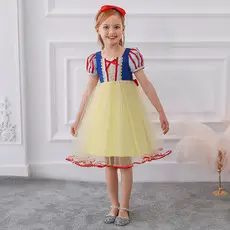 Golden Bell Princess Dress for Girls Halloween Costume — feature 7