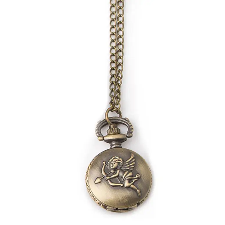 Vintage Skull Hook Watch for Men Women Gold Chain — feature 10