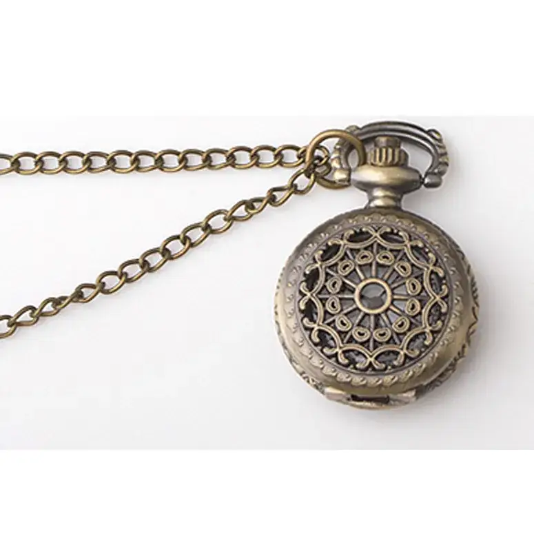 Vintage Skull Hook Watch for Men Women Gold Chain — feature 9