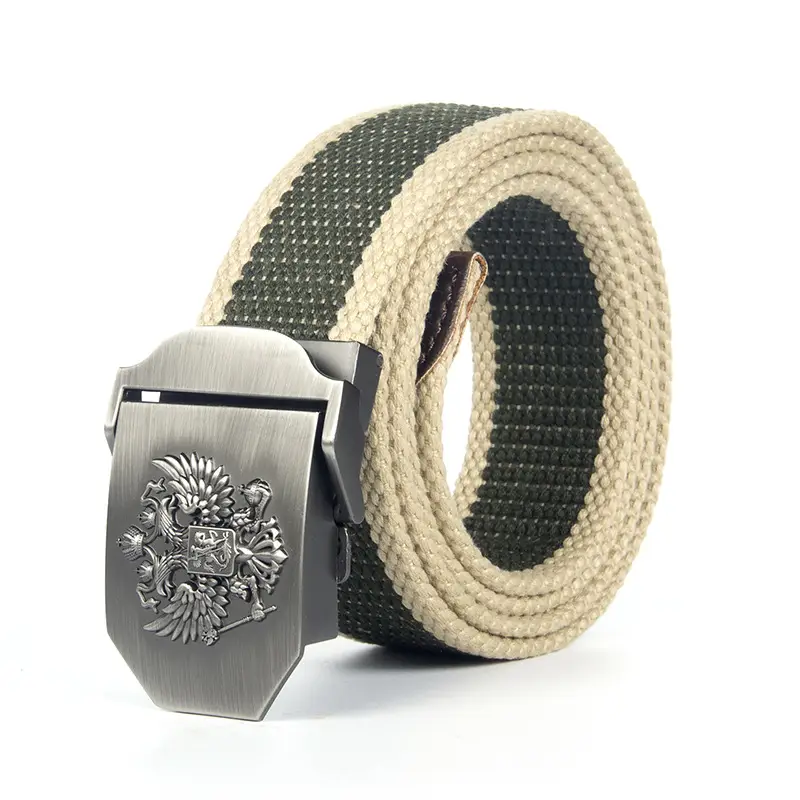 Men's Russian Thicken Leather Belt with Buckle - Image 4