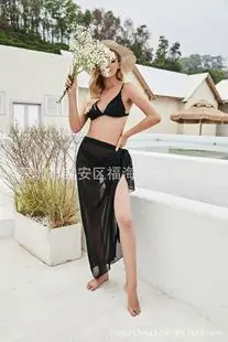 White Slanted Shoulder Dress with Trousers — feature 9
