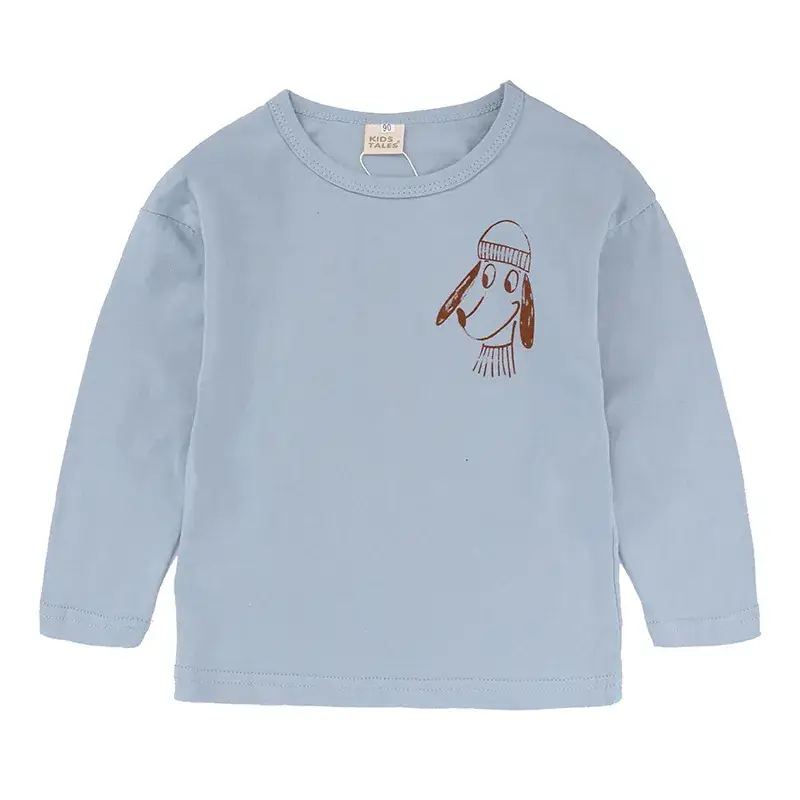 2025 Cotton Cartoon Long Sleeve T-Shirt Orange