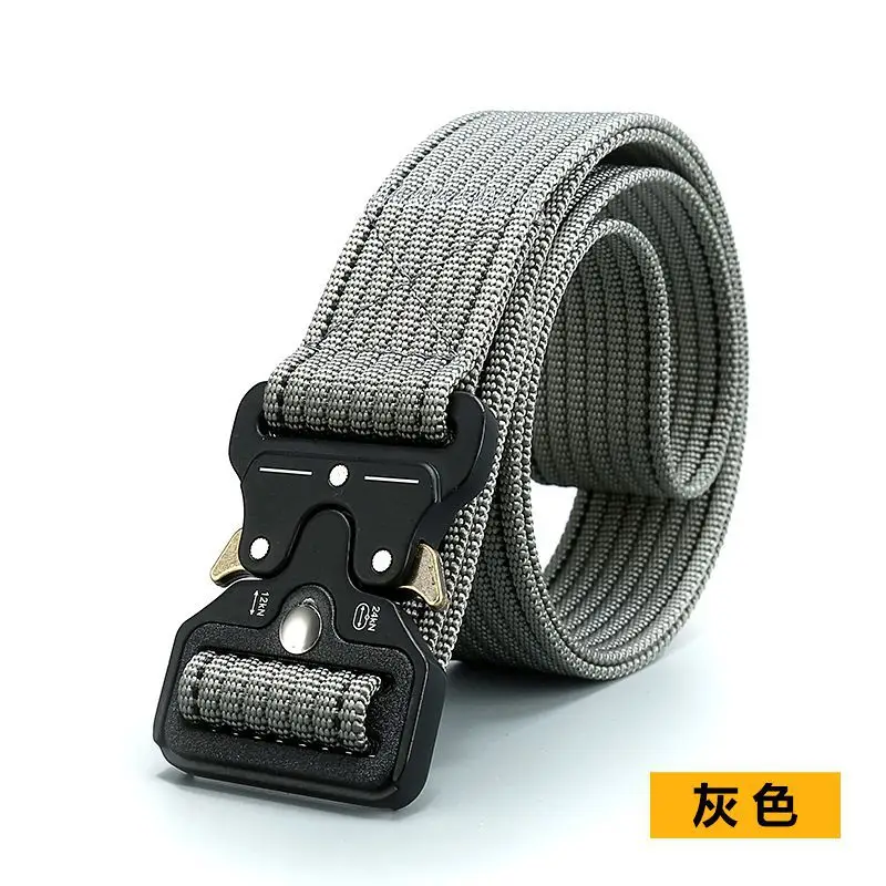 Tactical Blue Nylon Belt 3.8cm Military Fan Men's - Image 10