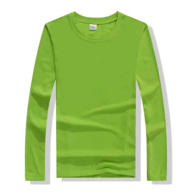 Yellow Long Sleeve T-Shirt with White Sleeves - Image 10
