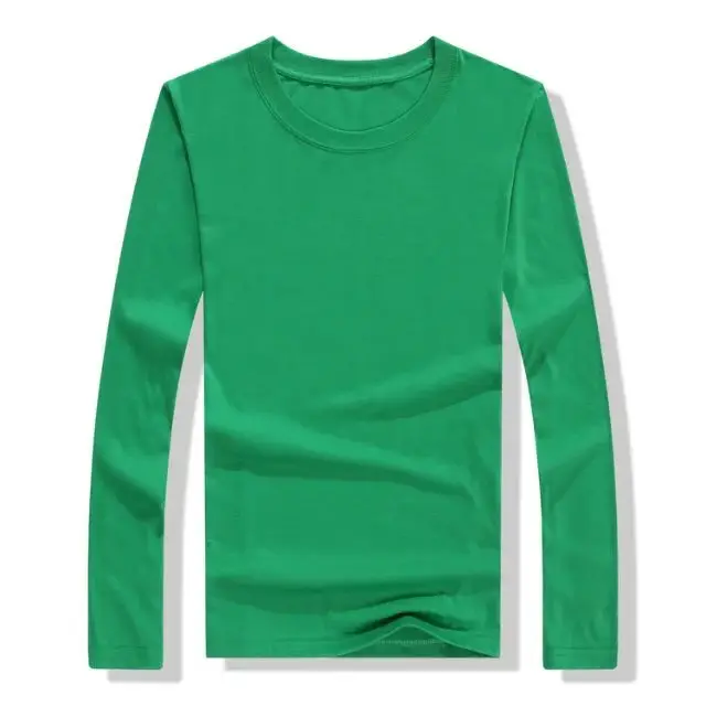 Yellow Long Sleeve T-Shirt with White Sleeves - Image 11