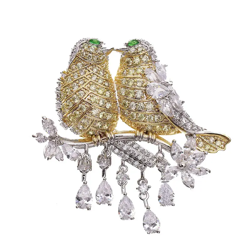 Korean Style Zircon Brooch for Women's Suits - Image 6