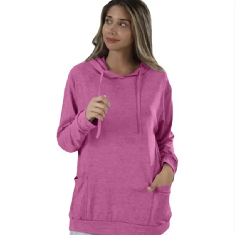 Women's Hooded Flap Pocket Pants Long Sleeve Casual Wear - Image 10