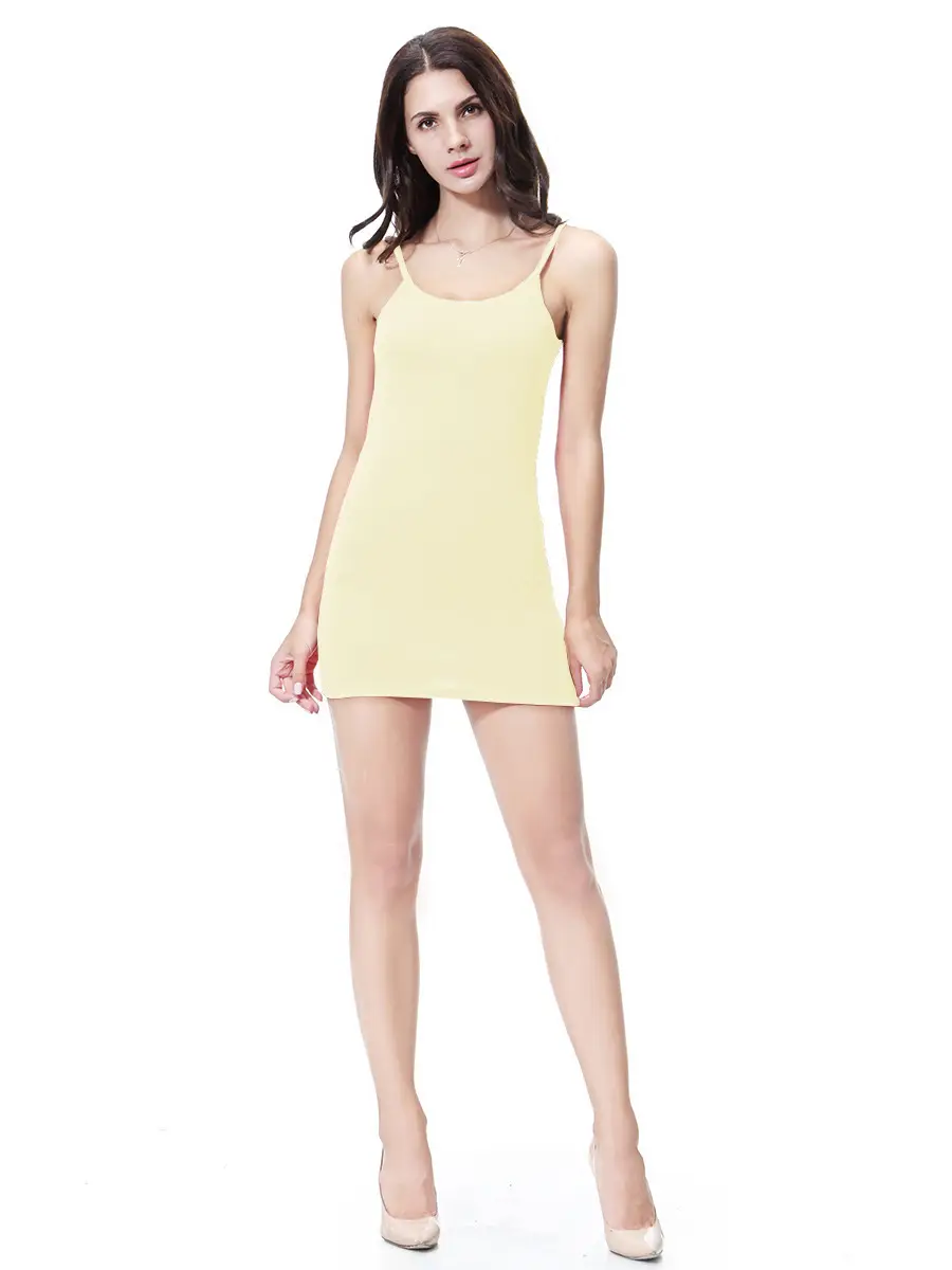 Pink Tight Elastic Hip Tight Suspender Skirt for Women - Image 2