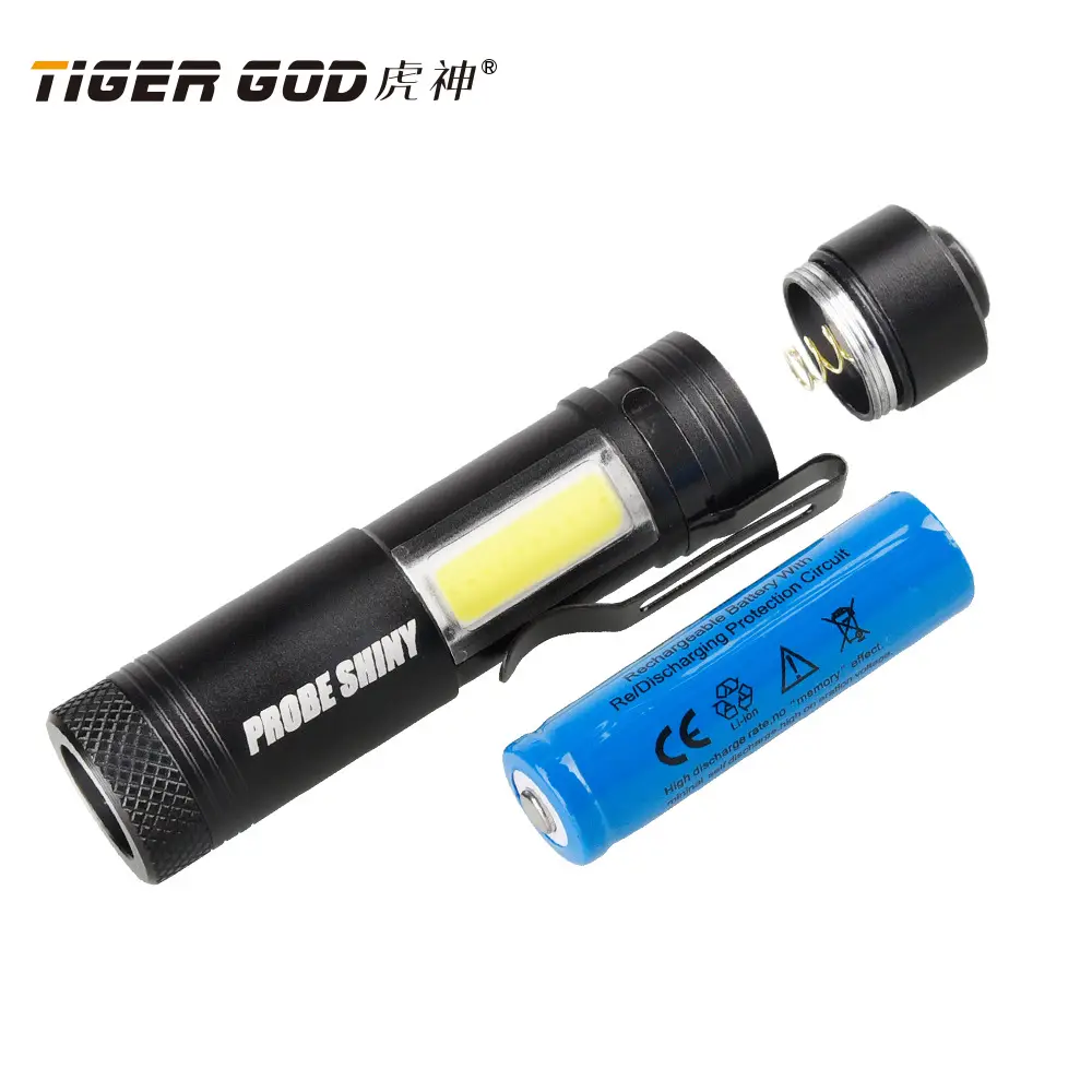 Factory Wholesale COB Pocket Flashlight Green Digital Scale - Image 5