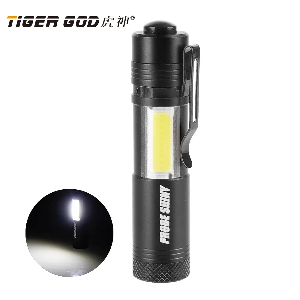 Factory Wholesale COB Pocket Flashlight Green Digital Scale - Image 6