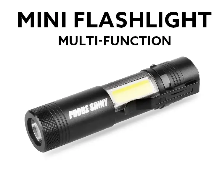 Factory Wholesale COB Pocket Flashlight Green Digital Scale — feature 2