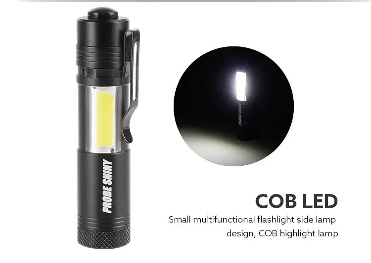 Factory Wholesale COB Pocket Flashlight Green Digital Scale — feature 7