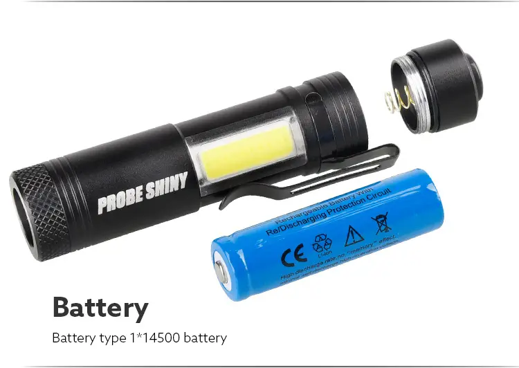 Factory Wholesale COB Pocket Flashlight Green Digital Scale — feature 8