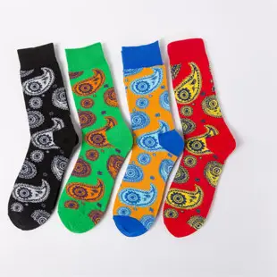 Happy Socks polka dot mid-length socks lovers socks casual cotton socks — feature 12