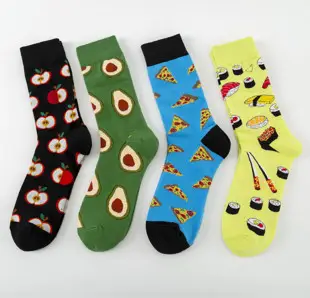 Happy Socks polka dot mid-length socks lovers socks casual cotton socks — feature 14