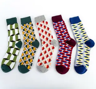 Happy Socks polka dot mid-length socks lovers socks casual cotton socks — feature 20