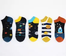 Happy Socks polka dot mid-length socks lovers socks casual cotton socks — feature 5