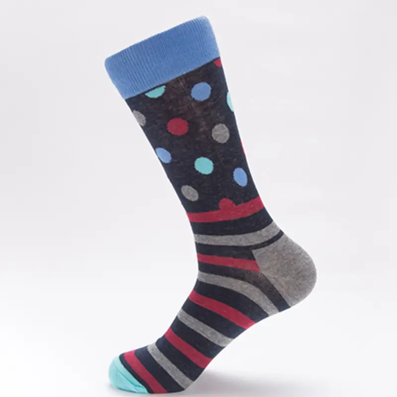 Happy Socks polka dot mid-length socks lovers socks casual cotton socks
